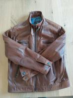 Bugatti lederen jas maat 56, Kleding | Heren, Jassen | Zomer, Ophalen, Zo goed als nieuw, Maat 56/58 (XL)