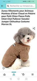 Manteau pour chien NEUF marron taille XL emballage d'origine, Animaux & Accessoires, Enlèvement, Manteau pour chien, Neuf