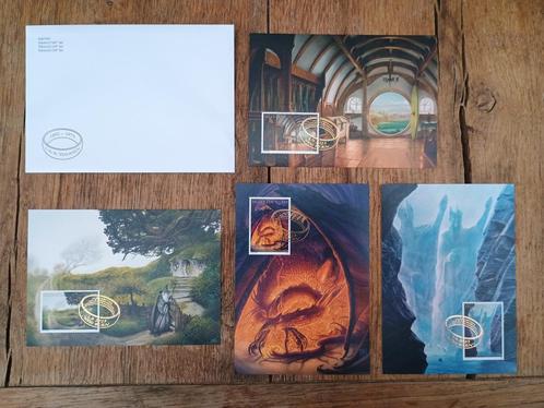 Edition spéciale et limitée 4 cartes J.R.R. Tolkien, Collections, Lord of the Rings, Neuf, Autres types, Envoi