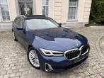 BMW 5 Serie 530 e Touring Aut. Luxury Line Pano Dak, Garanti, Auto's, Automaat, Achterwielaandrijving, 4 cilinders, Blauw