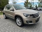 Volkswagen Tiguan 1.4 TSI DSG BlueMotion Technology Sport, Auto's, Volkswagen, Beige, 4 cilinders, Beige, Leder