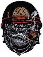 Gorilla stoffen opstrijk patch embleem #3, Motoren, Verzenden