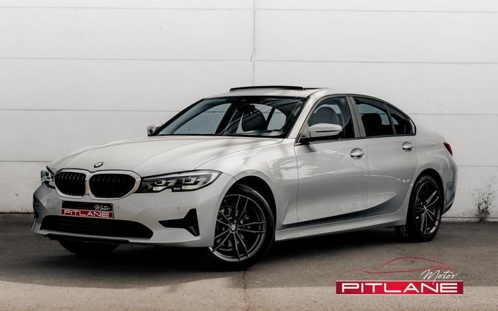 BMW 318 D SERIE ZONNEDAK/CARPLAY/LANE-ASSIST/LEER, Auto's, BMW, Bedrijf, Te koop, 3 Reeks, ABS, Adaptieve lichten, Airbags, Airconditioning