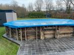 Bâche à bulle et bâche hiver piscine octogonale 6,50x4,50, Jardin & Terrasse, Utilisé
