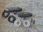 Godox SL-200Y daglicht duo set + 10m kabel + remote (3300 K), Lampe ou Kit de flash, Enlèvement, Utilisé