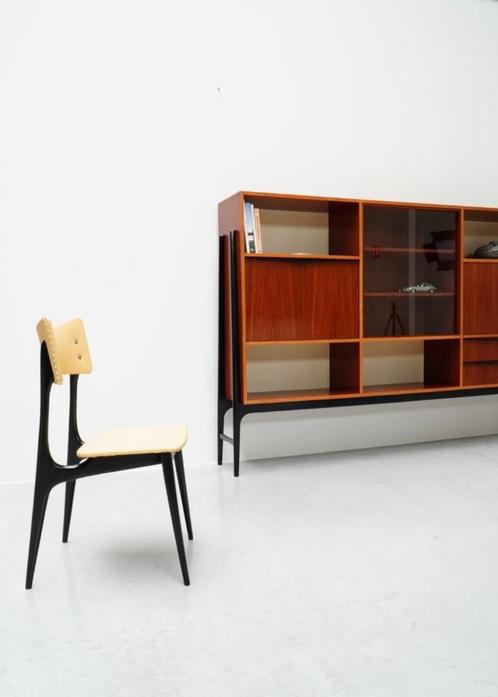 Alfred Hendrickx stijl vintage stoelen, set van 5, Antiek en Kunst, Antiek | Meubels | Stoelen en Sofa's, Ophalen