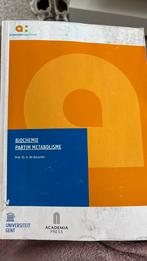 Biochemie partim metabolisme, Boeken, Ophalen, Zo goed als nieuw
