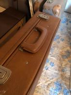 Lederen koffer vintage, Ophalen, Zo goed als nieuw