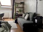 Grijze zetelbank, Huis en Inrichting, Ophalen, Gebruikt, Minder dan 75 cm, 150 tot 200 cm