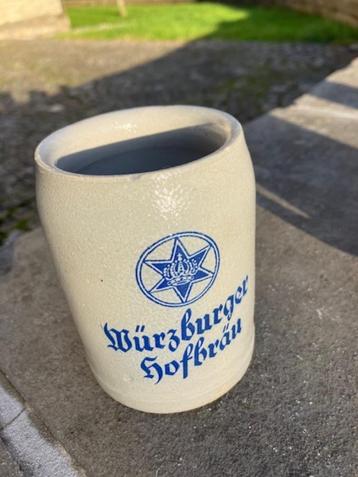 MOOIE BIERPOT. BIERPUL WURZBURGER HOFBRAU beschikbaar voor biedingen