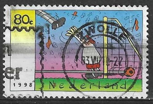 Nederland 1998 - Yvert 1631 - Kampioenschappen Voetbal  (ST), Postzegels en Munten, Postzegels | Nederland, Gestempeld, Verzenden