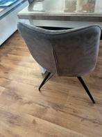 8 eetkamerstoelen, Ophalen, Bruin, Klassiek, Zo goed als nieuw