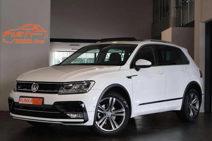 Volkswagen Tiguan 1.4 TSI R-Line ACC Pano Navi Cruise Garant, Auto's, Volkswagen, Bedrijf, Te koop, Tiguan, ABS, Achteruitrijcamera