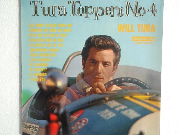 Will Tura - Tura Toppers No. 4 (1967), Cd's en Dvd's, Vinyl | Nederlandstalig, Ophalen of Verzenden