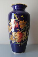Vase en cobalt fait à la main Porcelaine royale Bavaria KPM, Comme neuf, Bleu, Moins de 50 cm, Enlèvement ou Envoi