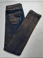 Smalle jeans voor meisjes met goudeffect CKS maat 14 jaar, Kinderen en Baby's, Kinderkleding | Maat 164, Broek, Gebruikt, Meisje