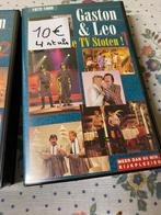 SET VAN 4 CASSETTEN GASTON& LEO, Cd's en Dvd's, Cassettebandjes, Ophalen, Zo goed als nieuw, Humor en Cabaret, Origineel
