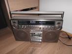 Oude grote radio SALORA boombox, Ophalen of Verzenden, Radio