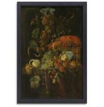 Stilleven met fruit en kreeft - Jan Davidsz. de Heem canvas, Nieuw, 75 tot 100 cm, Print, Oorspronkelijke maker