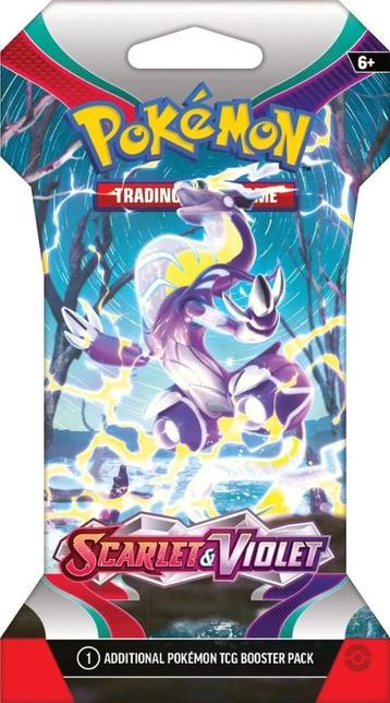 Pokemon Scarlet & Violet - Sleeved Booster Pack ENG beschikbaar voor biedingen
