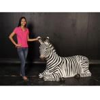 Zebra beeld Resting - Lengte 175 cm
