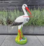 Ooievaar  en  Reiger, Tuin en Terras, Ophalen, Nieuw, Kunststof, Dierenbeeld