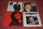 45t vinyl hits van Rick ASTLEY,, 7 inch, Single, Ophalen of Verzenden, Zo goed als nieuw