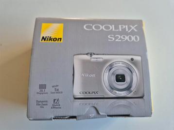 Nikon coolpix S2900 digitale camera + mini sd 8giga !! beschikbaar voor biedingen