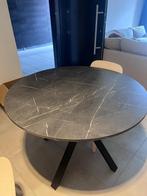 Ronde tafel, Huis en Inrichting, Ophalen, Kunststof, Rond, Zo goed als nieuw