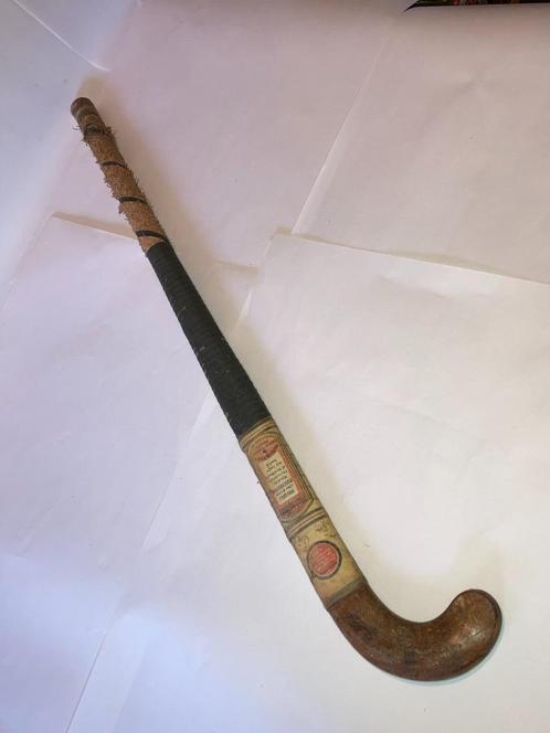 Antieke vintage antieke houten Magni Bulldog hockeystick, Sport en Fitness, Hockey, Gebruikt, Stick, Ophalen of Verzenden