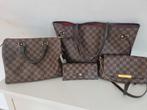 Louis Vuitton damier ebene 4 tassen, Enlèvement, Comme neuf, Brun, Autres types