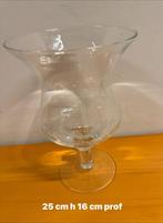 Vase en verre transparent, Enlèvement, Utilisé