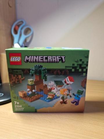 Lego 21240 minecraft the swamp aventure, Enlèvement ou Envoi, Neuf, Ensemble complet, Lego