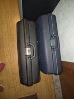 2 reiskoffers, Handtassen en Accessoires, Tassen | Reistassen en Weekendtassen, Ophalen, Zo goed als nieuw, Blauw