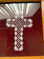 Kanten kruisje, Hobby en Vrije tijd, Kantklossen, Ophalen, Gebruikt, Klos(sen)