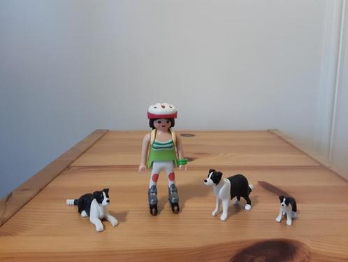 PlayMobil pour femme et Border Collies - complet, Enfants & Bébés, Jouets | Playmobil, Comme neuf, Ensemble complet, Enlèvement ou Envoi