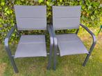 2 tuinstoelen, Tuin en Terras, Tuinstoelen, Ophalen, Nieuw, Aluminium, Stapelbaar
