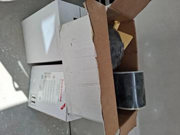 EPDM lijm + epdm op rollen (smalle stroken zie foto's), Neuf, Membrane goudronnée, Synthétique, Enlèvement