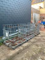 Kooien op houten pallet voor bouwmaterialen, Doe-het-zelf en Bouw, Ophalen, Zo goed als nieuw