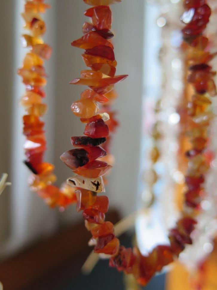 collier pierres semi précieuses, Bijoux, Sacs & Beauté, Colliers, Neuf, Pierre ou Minéral, Autres couleurs, Enlèvement ou Envoi