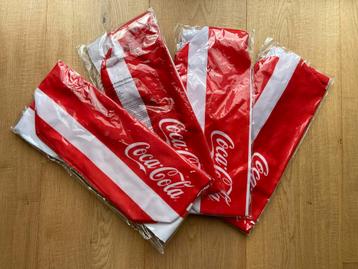 Lot de 4 sacs de plage Neufs en toile Coca-Cola beschikbaar voor biedingen