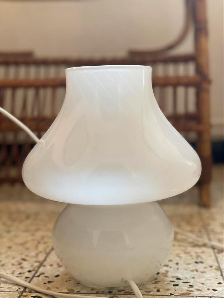Lampe vintage, Huis en Inrichting, Lampen | Lampenkappen, Zo goed als nieuw, Wit, Ophalen