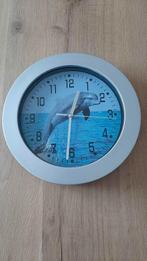 Wandklok dolfijn, Enlèvement ou Envoi, Comme neuf, Analogique, Horloge murale