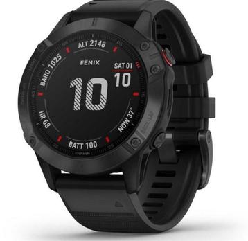 Garmin fenix 6x saphire 51mm disponible aux enchères