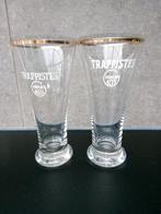 Deux anciens verres flute TRAPPISTES CHIMAY ADS de modèles d, Collections, Comme neuf, Autres marques, Enlèvement ou Envoi, Verre ou Verres