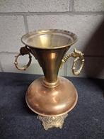 Vintage , koperen vaas., Ophalen of Verzenden