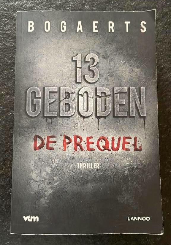 Willy Bogaerts - 13 geboden - De prequel, Boeken, Detectives, Zo goed als nieuw, Ophalen of Verzenden