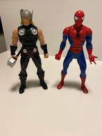 Thor en spiderman, Ophalen