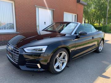 AUDI A5 2.0 HYBRIDE CABRIO/NAVI/LEDER/VIRTUAL COCKPIT/CAMERA, Autos, Cuir, Achat, Euro 6, Entreprise