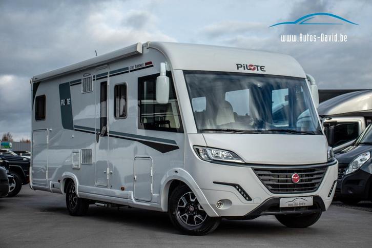 Pilote G740 FGJ Évidence Fiat Ducato 2.3 Aut. 5 Slaappl., Caravans en Kamperen, Mobilhomes, Bedrijf, tot en met 5, Integraal, Pilote